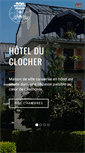 Mobile Screenshot of hotelclocher.com